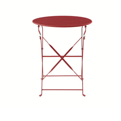 Juego de mesa con 2 sillas para exterior Paris - Rojo - Tugow