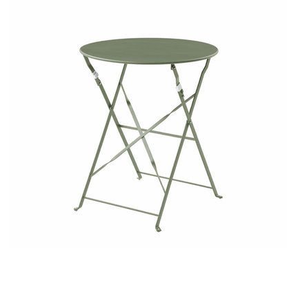 Juego de mesa con 2 sillas para exterior Paris - Verde - Tugow