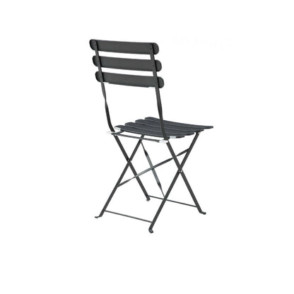 Juego de mesa con 2 sillas para exterior Paris - Negro - Tugow