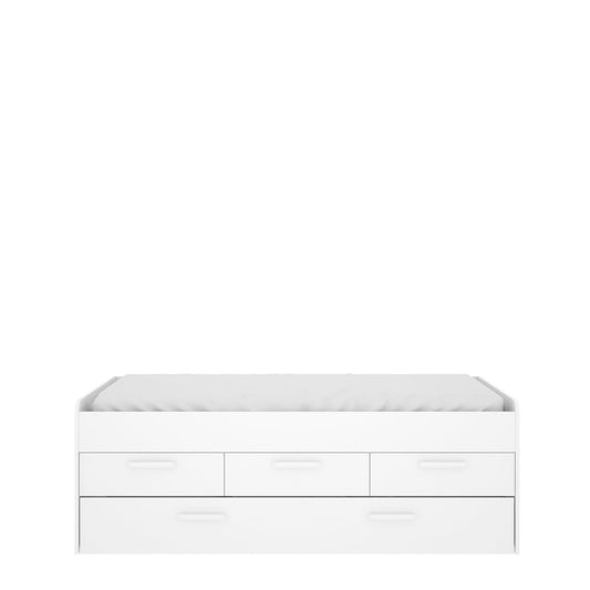 Cama Individual Leka - Blanco - Tugow