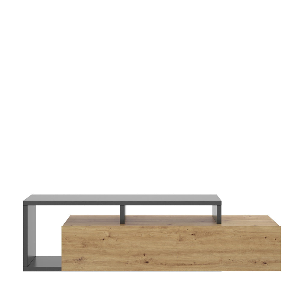 Mueble de TV Kram- Color madera y Gris - Tugow