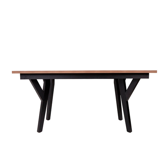 Mesa rectángular Laax - Nogal y Negro - Tugow