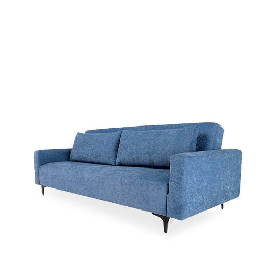 Sofá cama Landero - Azul - Tugow