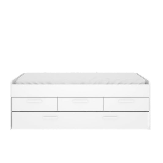 Cama Individual Leka - Blanco - Tugow