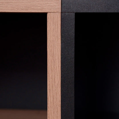 Mueble para tv Lexington - Color Madera y Negro - Tugow