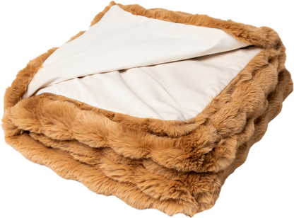 Frazada de Peluche Quartz - Terracota