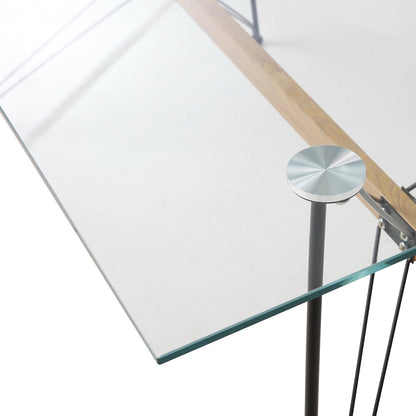 Comedor Macoba con 4 sillas Helsinki - Gris - Tugow