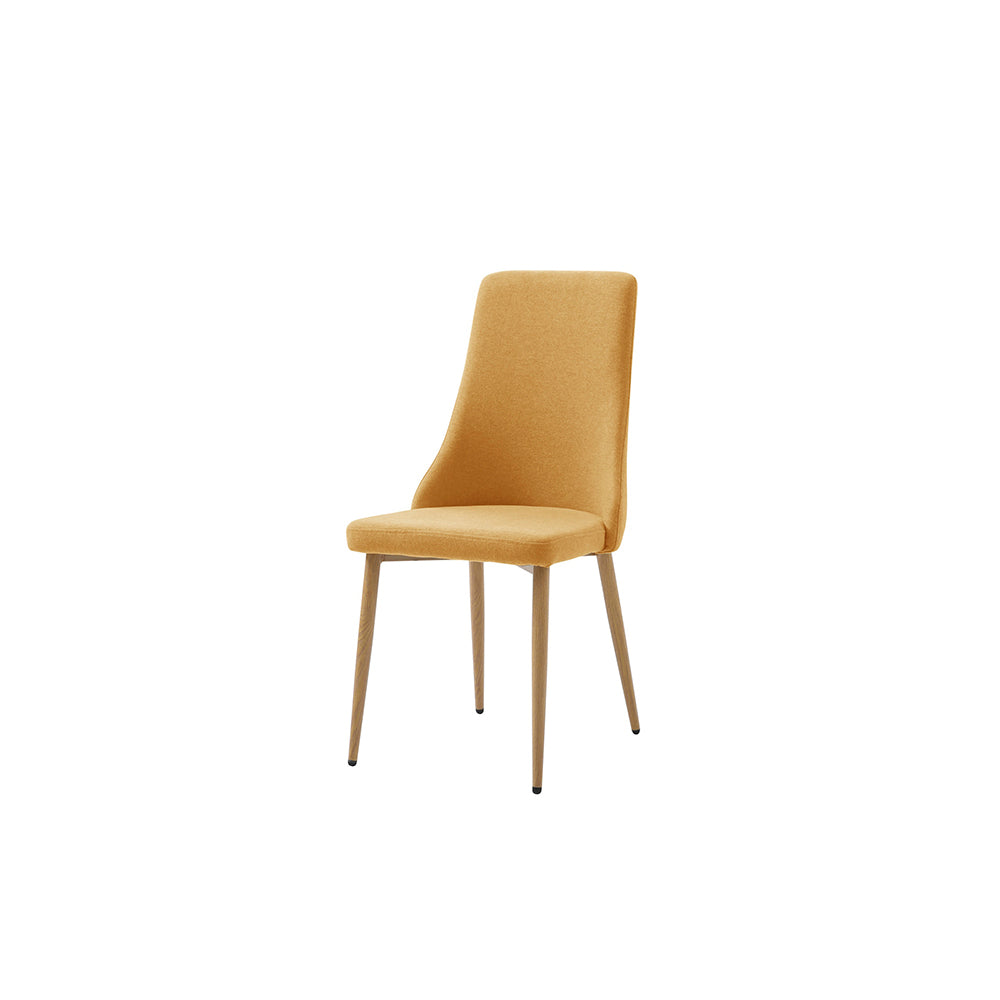 Comedor Macoba con 4 sillas Ksual - Mostaza - Tugow