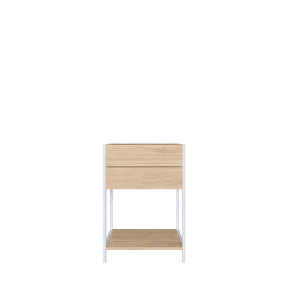 Buró Maly - Blanco y Color Madera - Tugow