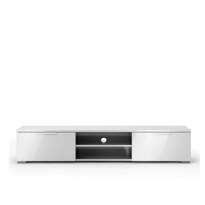Mueble para tv Marina - Blanco Brillante - Tugow