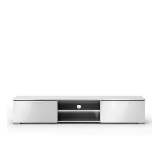 Mueble para tv Marina - Blanco Brillante - Tugow