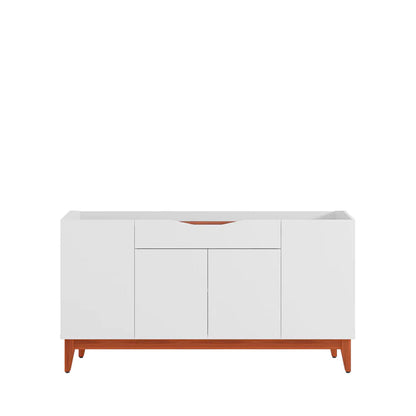 Credenza Matisse - Blanco y Nogal - Tugow