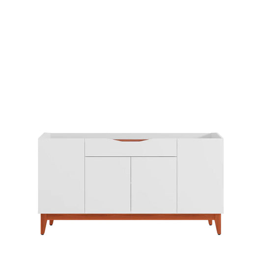 Credenza Matisse - Blanco y Nogal - Tugow
