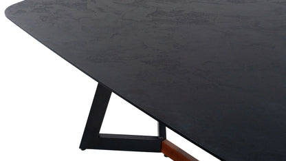 Mesa de comedor Vikko - Negro