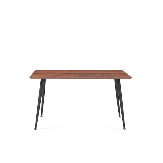 Mesa rectangular Miso - Color Nogal y Negro - Tugow