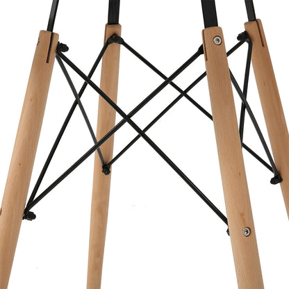 Comedor Munich con 4 sillas Helsinki - Negro - Tugow
