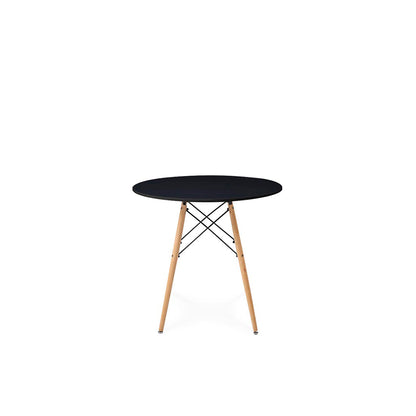 Comedor Munich con 4 sillas Helsinki - Negro - Tugow