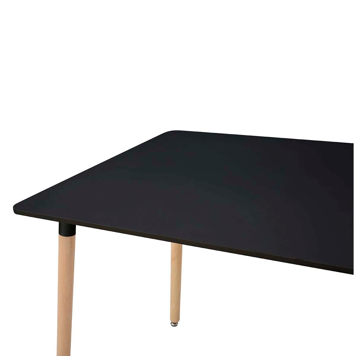 Mesa rectangular Réplica Eames - Negro - Tu Gow