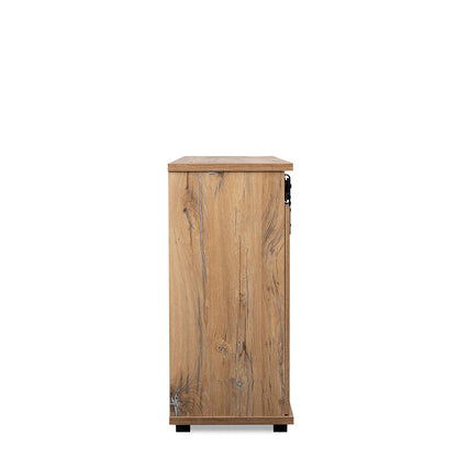 Bufetera Apfel - Color Madera y Negro - Tugow