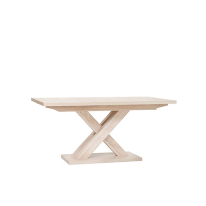 Comedor Ofelia con 4 sillas Helsinki - Color Madera y Blanco - Tugow