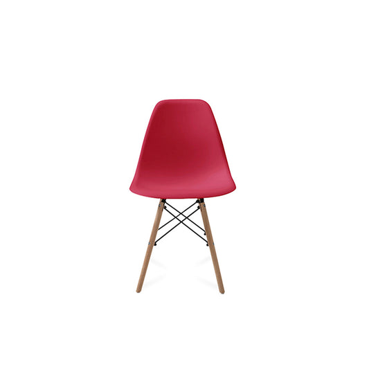 Silla Oslo Réplica Eames - Rojo - Tugow