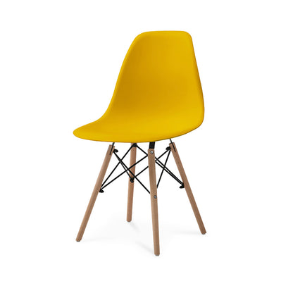 Silla Réplica Eames - Amarillo - Tu Gow