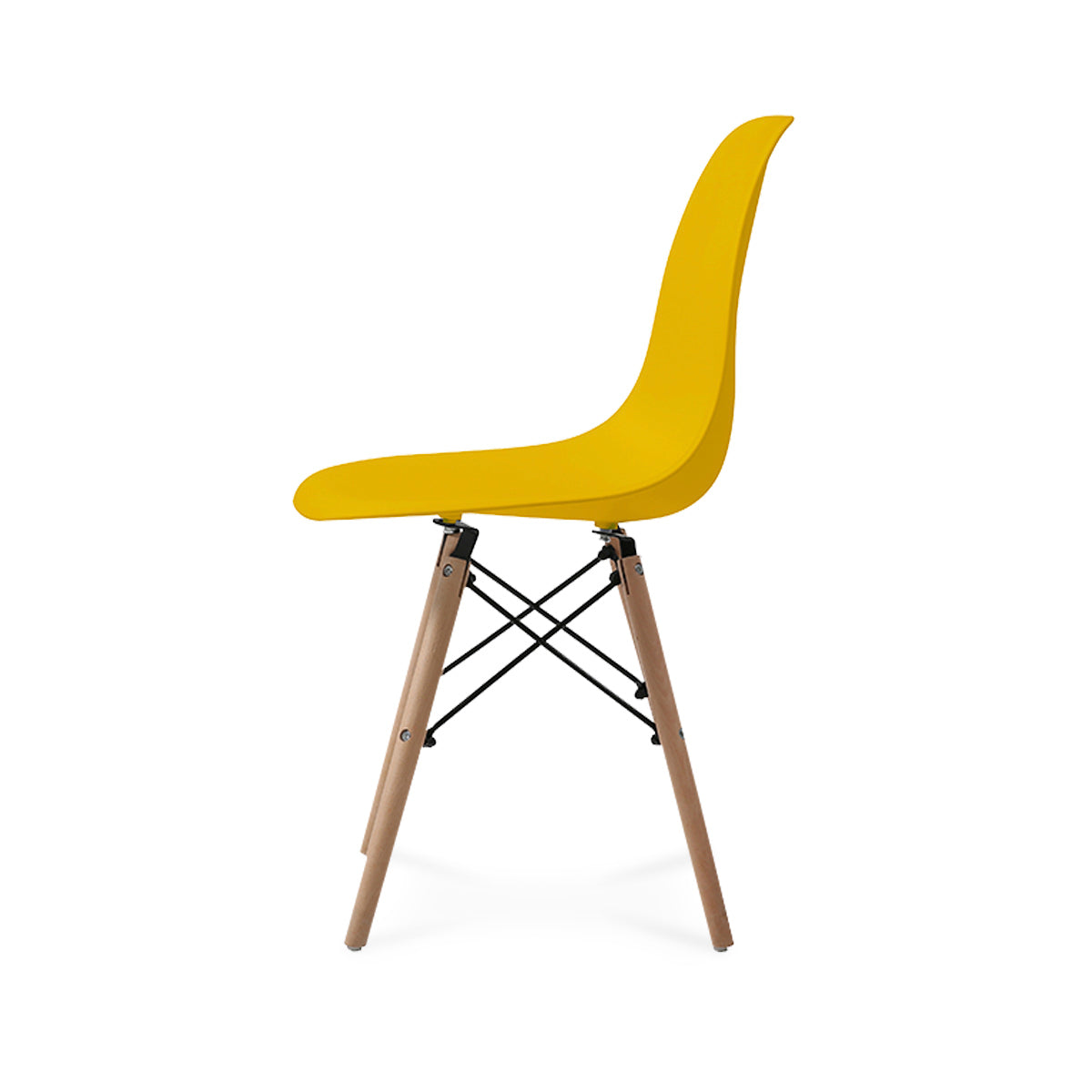 Silla Réplica Eames - Amarillo - Tu Gow