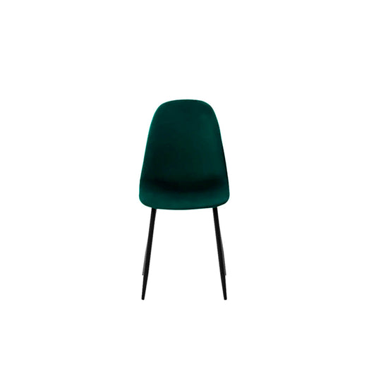Silla terciopelo Oxford - Verde y Negro - Tugow