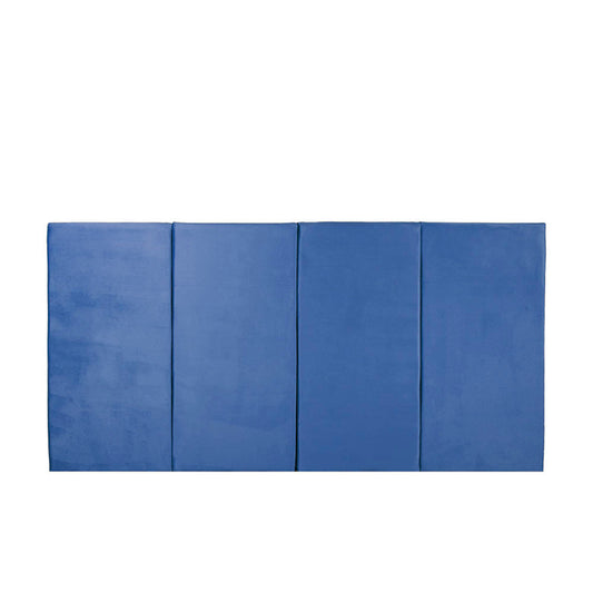 Juego de 4 paneles para cabecera modular King Size Lunaria - Azul Cobalto