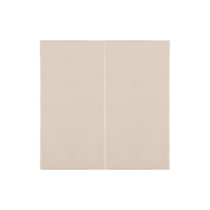 Juego de 2 Paneles  Para Cabecera Modular Individual Lunaria - Tela Tipo Pana Marfil
