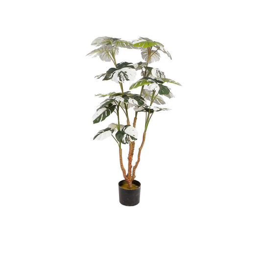 Planta Artificial Monstie - Verde y Negro - Tugow