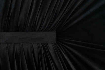 Recámara King Size de 5 pz Bruna - Negro y Nogal