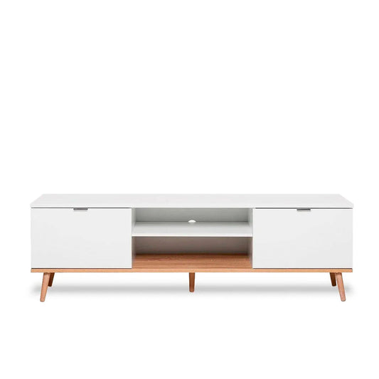 Mesa para tv Rosenborg - Blanco - Tugow
