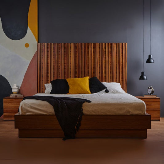 Recámara King Size de 5 pz Sumeri - Parota