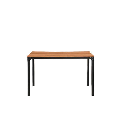 Mesa rectangular Sansa - Color Madera y Negro - Tugow