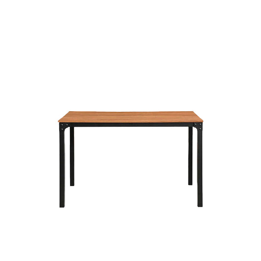 Mesa rectangular Sansa - Color Madera y Negro - Tugow