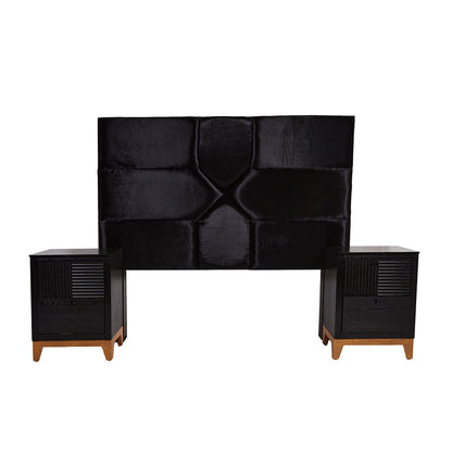 Cabecera Sasari king size - Negro - Tugow
