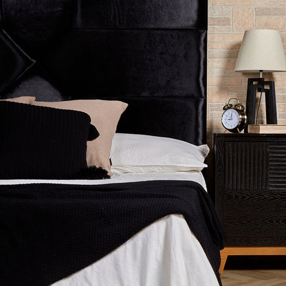 Cabecera Sasari king size - Negro - Tugow
