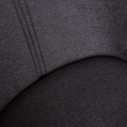 Silla de comedor Tapizada Vikko - Gris y Negro