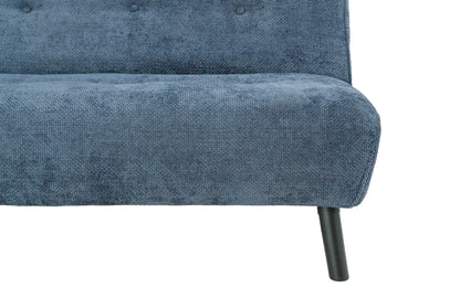 Sofá Cama Wey Tela Chenille  - Azul Marino