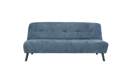 Sofá Cama Wey Tela Chenille  - Azul Marino