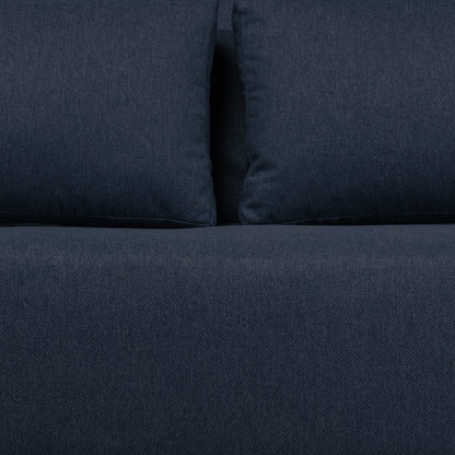 Sofá Cama Landero Bitonal - Azul Marino