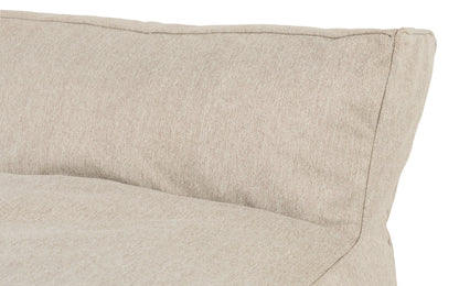 Puff de 2 Plazas Novo - Beige