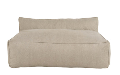 Puff de 2 Plazas Novo - Beige