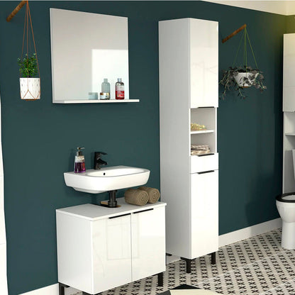 Espejo para baño Sovrana - Blanco - Tugow