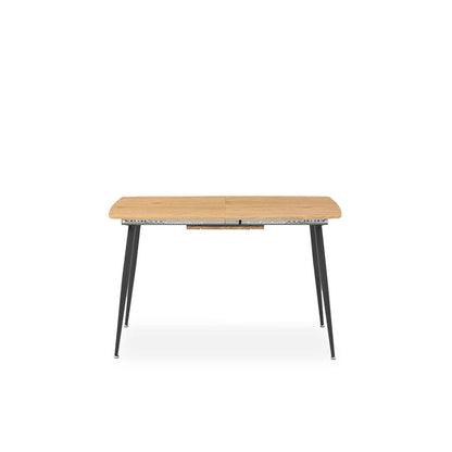 Comedor Stanis con 4 sillas Cersei - Color Madera, Negro, Beige - Tugow