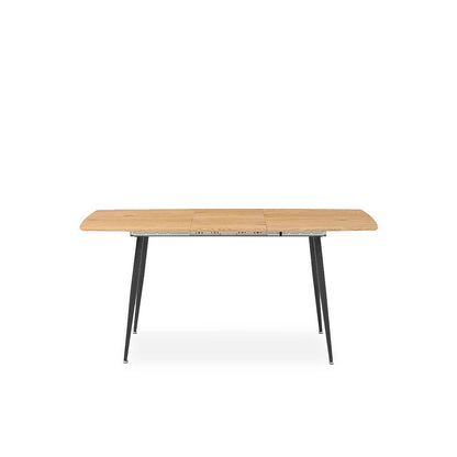 Comedor Stanis con 4 sillas Cersei - Color Madera, Negro, Beige - Tugow