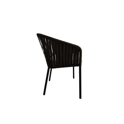 Silla de exterior Mindelo - Negro y Beige - Tugow