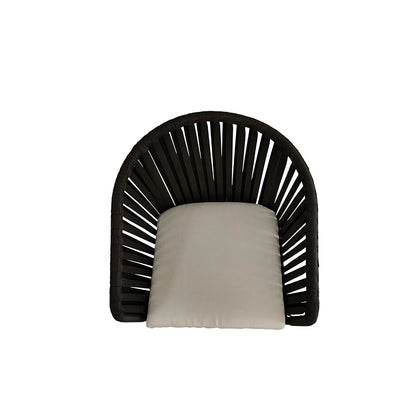 Silla de exterior Mindelo - Negro y Beige - Tugow