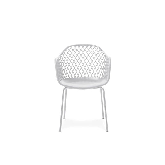 Silla de exterior Rodas - Blanco - Tugow